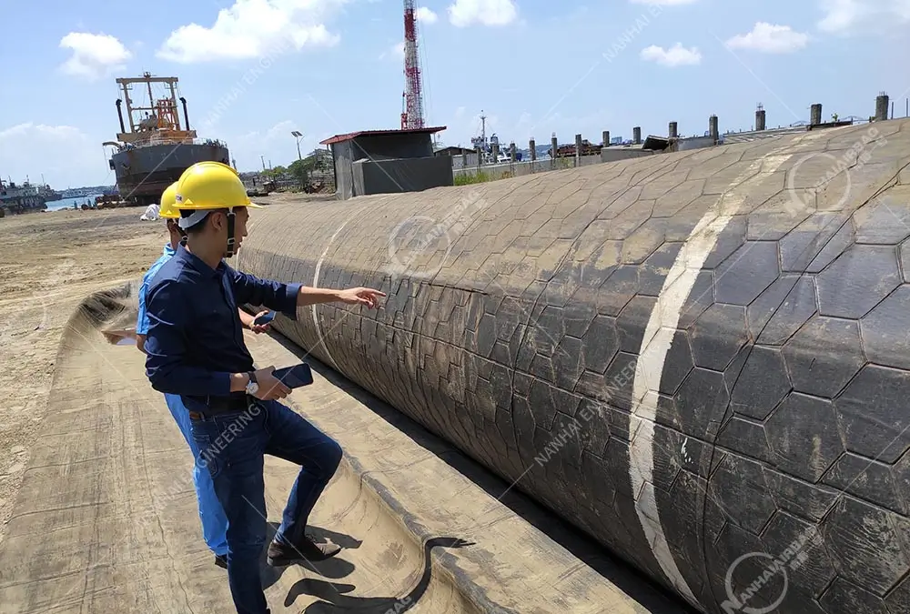 beenest ship launching airbag