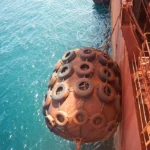 NANHAI pneumatic fenders in use