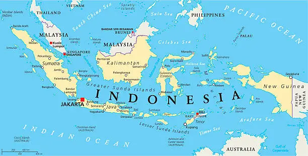 Indonesia map