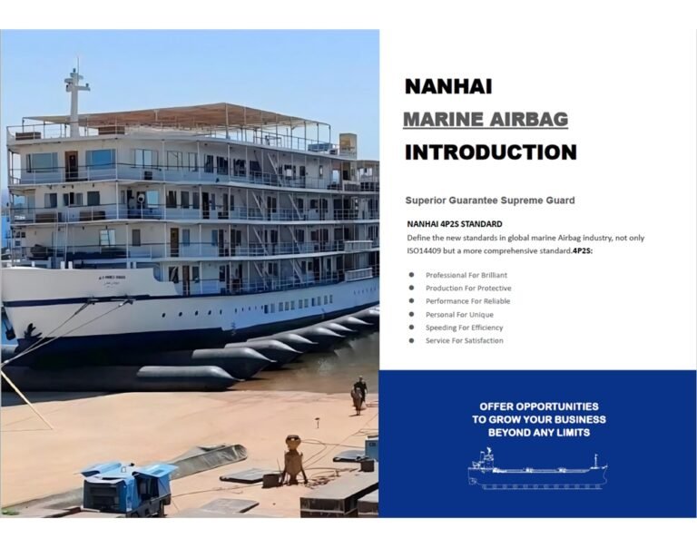 Ship Launching Airbags Catalogue preview